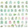 50 Pieces of Little Dinosaur Doodle Stickers Suitcase Car Notebook Skateboard Water Cup Waterproof Decorative Stickers
