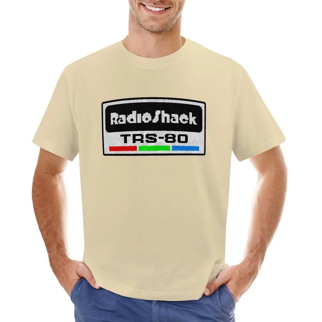 Radio Shack TRS-80 T-shirt sweat customs blanks summer clothes graphic t shirts