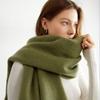 New Mohair Solid Color Versatile Scarf Girls Premium Thickened Couple Scarf Shawl