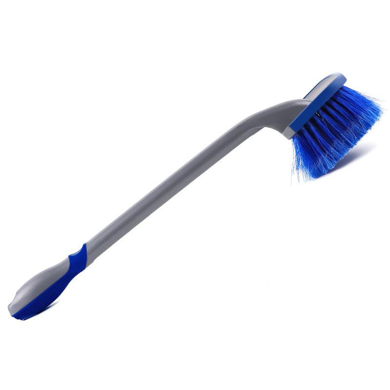 Autoreifenbürste Autowaschwerkzeug Reinigung Felge Speziell Starke Dekontamination Autowaschbürste Rutschfester Griff Reifenbürste