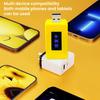 Multi-Device Phone Battery Optimizer Current Voltage Capacity Tester Charging Adapter with Real-Time Voltage Monitor Fixes Lag & Extends Battery Life