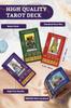 Wyspell Learning Tarot Meaningful Tarot Cards Meaningful Beginner Tarot Deck Beginner Cards with Guidebook - - -