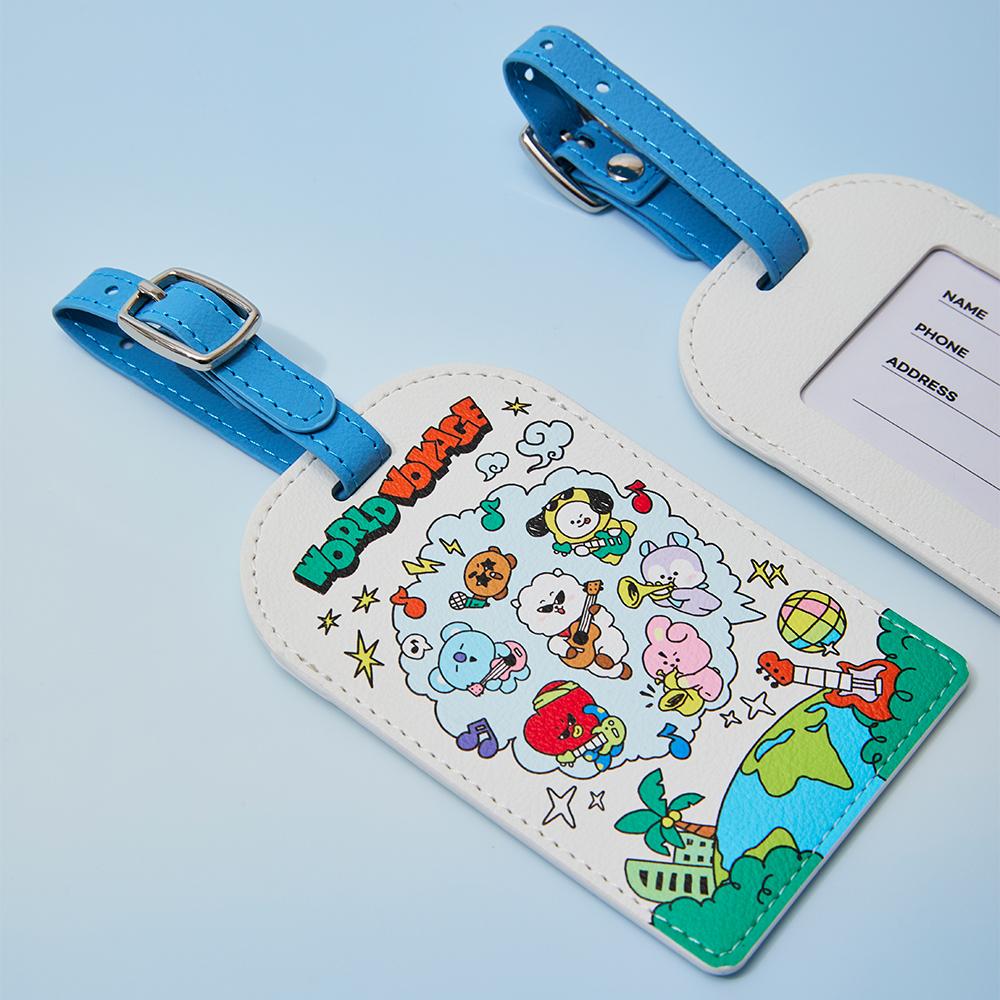 BT21 WORLD VOYAGE Bagażowa zawieszka
