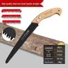 Sharp Tooth Jinggong Hand Saw - Quick Fine Tooth for Woodworking, Pruning, and Household Use