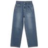BAJOO BIJOO [W]10S Cotton Semi Wide Denim Pants [Blue]