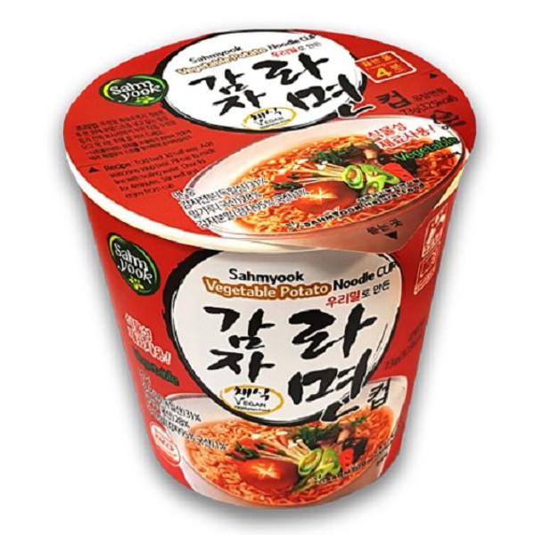 

Чашка с картофельной лапшой Ramen 73g Korea Food 1PCS