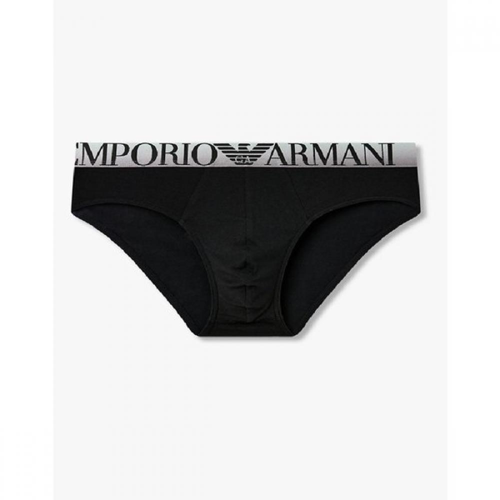 Emporio Armani Men S Gradient Big Logo Brief  0816111015 S