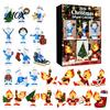 Advent Gift Boxes for Kids Christmas Calendar 2026, 24-Day Surprise Countdown with 24 Holiday Activity Set Acrylic Pendants, Anime Themed Collectible