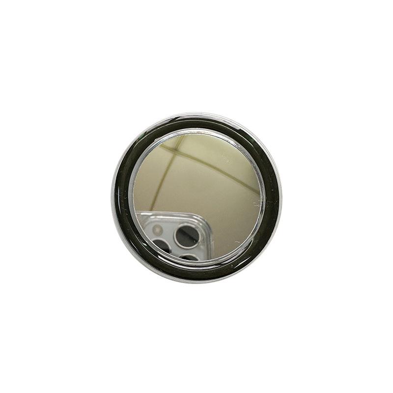 Magsafe Solid Color Magnetic Suction Transparent Mobile Phone Airbag Bracket Base Diy Mirror Portable Makeup Mirror Simple Refrigerator Sticker