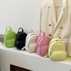 Borsa da Donna Zaino Nuova Borsa Quadrata Piccola Borsa a Spalla Borsa Colore Caramella Zaino Piccolo alla Moda Zaino Carino