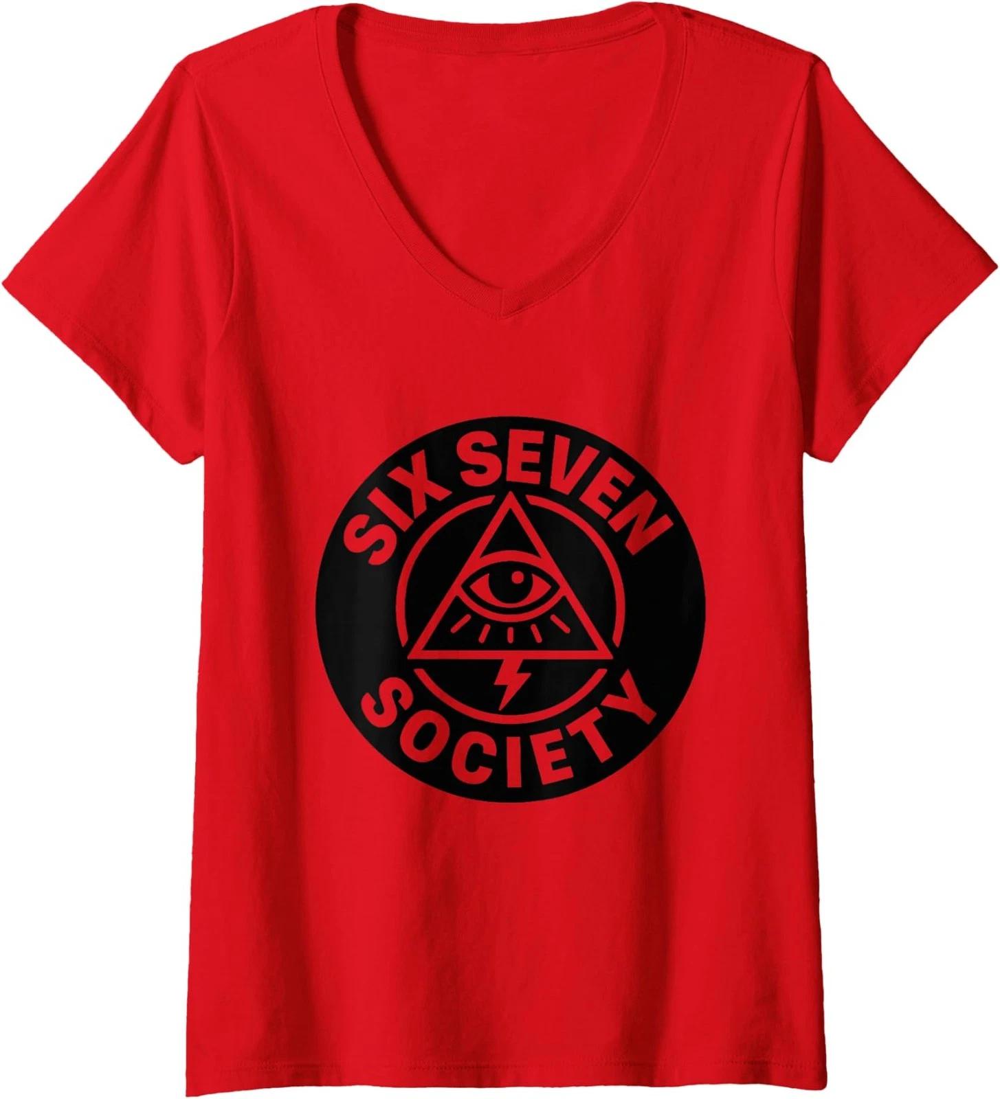 Funny Six Seven 67 Math Teacher Christmas Ladies  Crewneck T-Shirt M