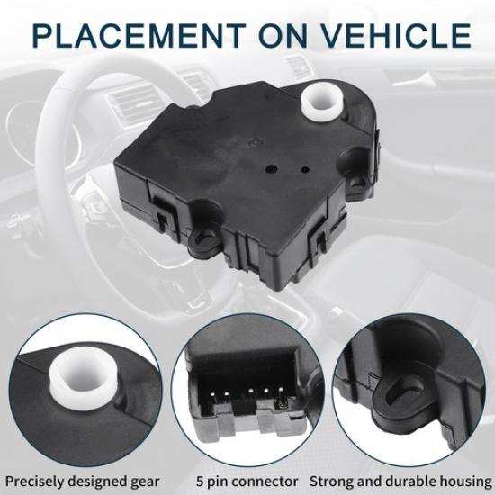 No52474810 HVAC Heater Blend Door Actuator TWO  For Chevrolet Silverado