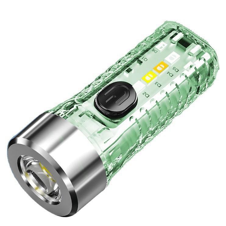 USB Rechargeable Keychain Flashlight – Compact, Portable, Outdoor & Household Use