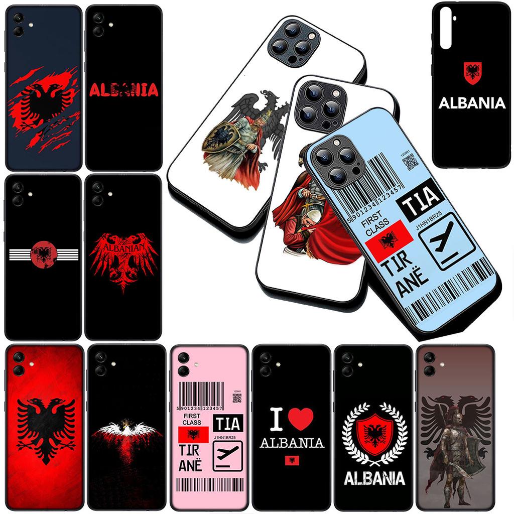 Casing for Xiaomi Redmi Note 13 14 Pro Plus ProPlus 14C 13C Pro+ 5G Phone Cover Protective Case Albania Albanians Flag