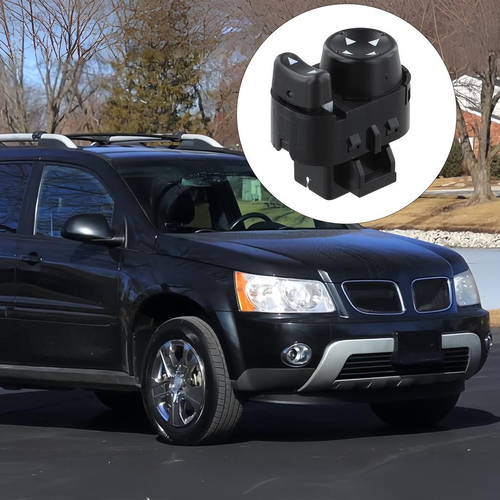Automotive Replacement Black Color Control Switch 15261341 Mirror Control Switch For Vehicles Remote Control Switch