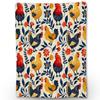 Cute Cock Blanket Chicken Digital Print Blanket Soft Plush Flannel Blanket For Sofa Office Camping