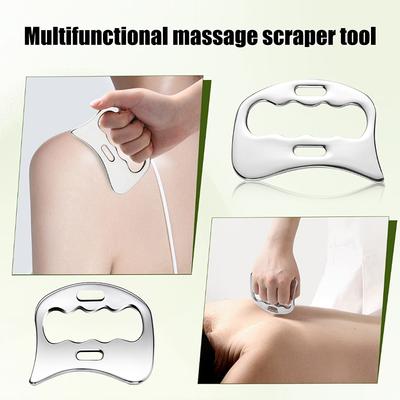 Stainless Steel Gua Sha Stick Deep Tissue Relax Cellulite Massager For Body Slimming Scraping Board Muscle Massage Relaxation