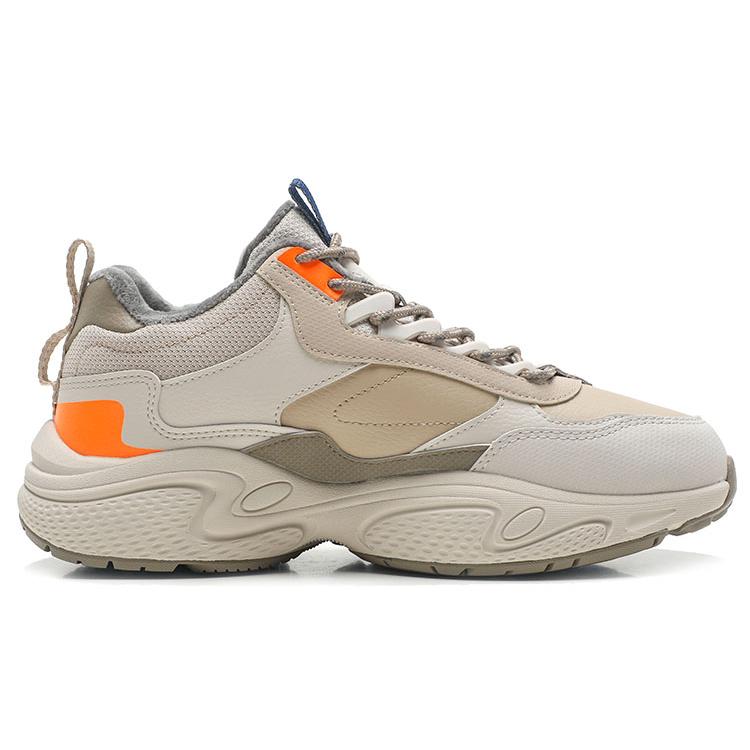 New Anta Life Collection Waterproof And Warm Low-Top Casual Shoes Men's Withered Wood Color 912348981-3