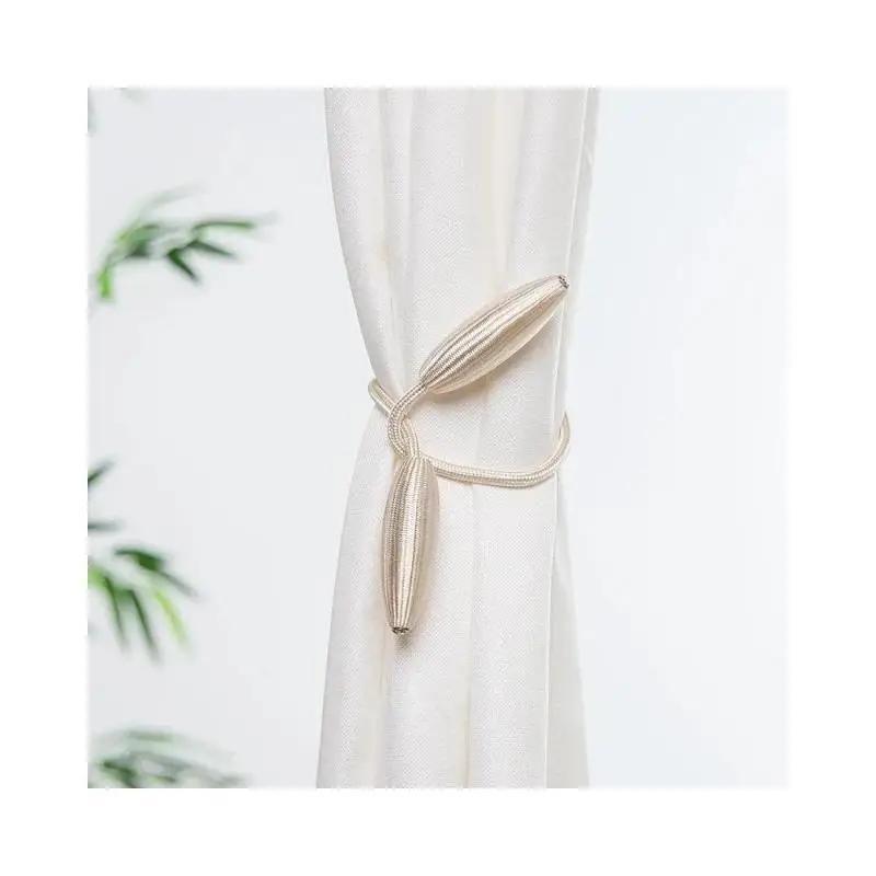 Ev Kullanımı Pratik Perde Tokası Metal Basit Perde Bağı Delmesiz Montaj Bağlama İpi Tokası Perde Bağlama İpi