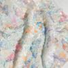 1M Green Daisy Flower Chiffon Jacquard Printed Fabric Retro Women Dress Hanfu Cheongsam Clothing Diy Sewing Designer Fabric