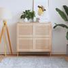 VidaXL Louvre Doors 4 Pcs Solid Pine Wood 39.5x49.4 Cm