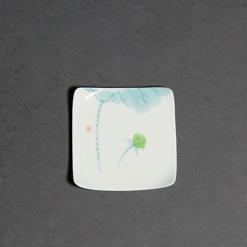 1 Stück Chinesischer Keramik-Teetassen-Untersetzer Handgefertigt Lotus-Teeschale Porzellan-Teetassenmatte Haushalts-Meistertasse Persönliches Teegeschirr 55ml