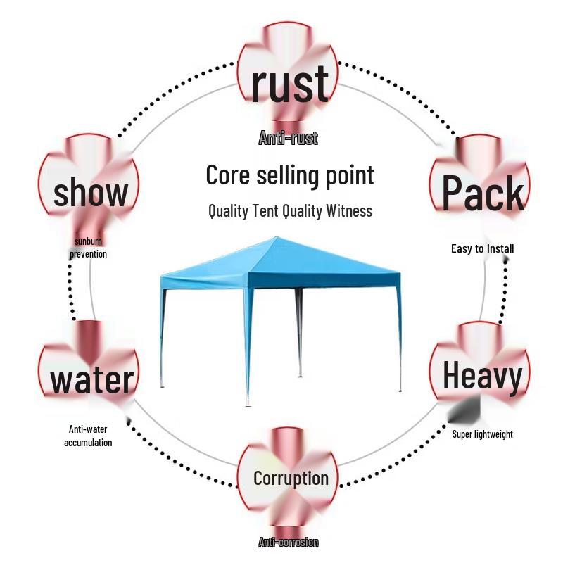 ZISIZ Outdoor Market Stall Tent