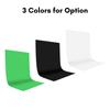 Andoer 2x1.5m/ 6.5x4.9ft White Photo Backdrop Photography Background Screen with Adjustable Tripod