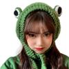Women's Winter Suit Skullies Women Crochet Knitted Hat Cute and Scarf Set Costume Beanie Cap