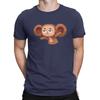 Cheburashka Helpless Man's TShirt Cheburashka Crewneck Short Sleeve Fabric T Shirt Funny Top Quality Gift Idea