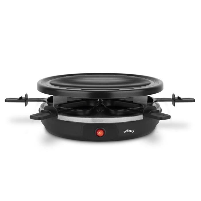 Raclette-Gerät WEASY - LUGA60 - Bis zu 4 Personen - Antihaftbeschichtung - 900W