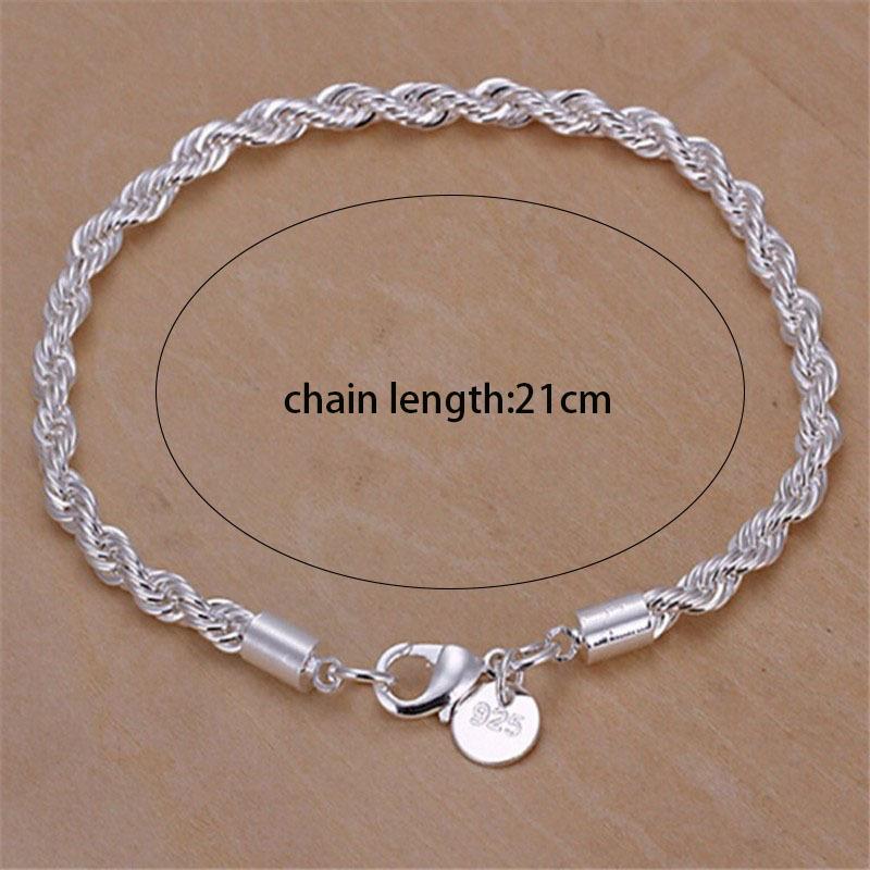 925 Silver Three Layer Snake Bone Bracelet for Women Korean Fashion Snake Bone Chain Bracelet Hip-Hop Party Jewelry