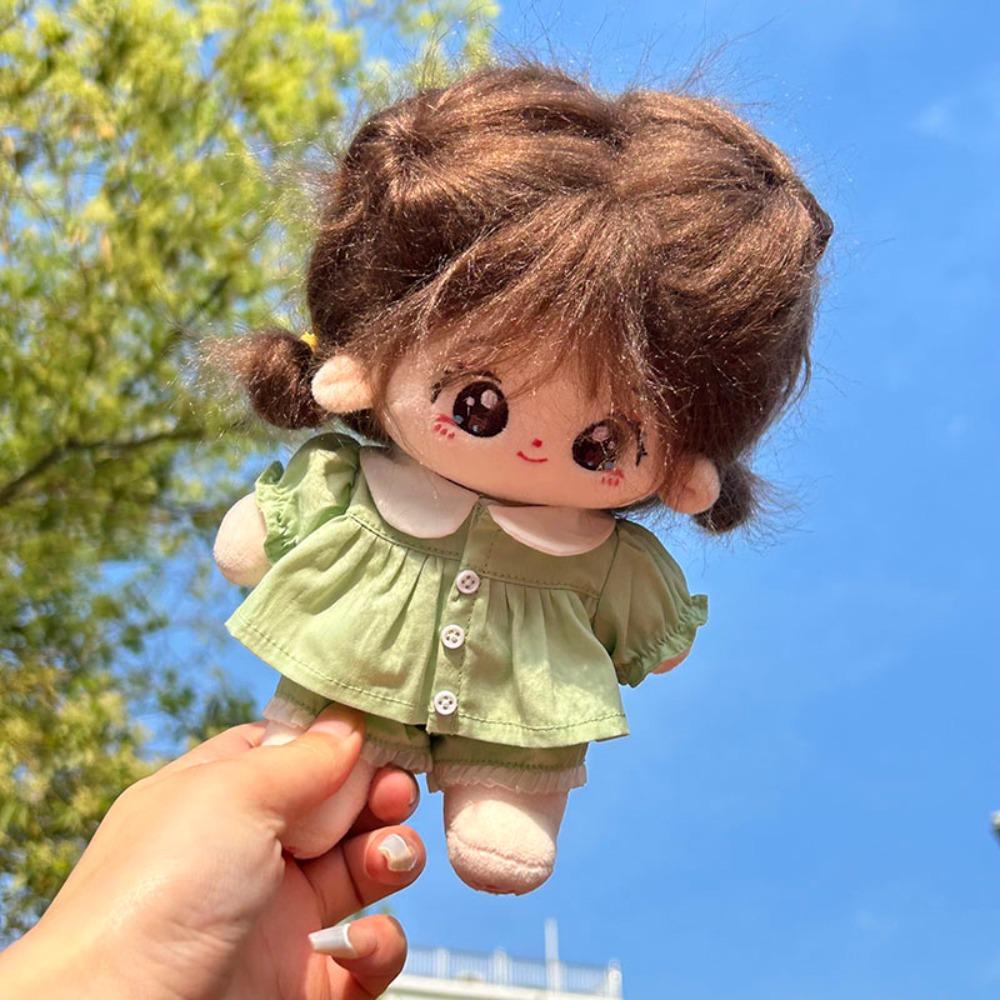 New Cute Blouse Pants Shirt Clothes Set For 20cm Doll Clothes Dress Up DIY Clothes Changing Doll Accessories