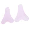 2 STÜCK Y-förmiger Unterwäsche-Concealer Nahtlos Wasserdicht Silikon-Unterwäsche-Schutz für Leggings Badeanzüge Rosa