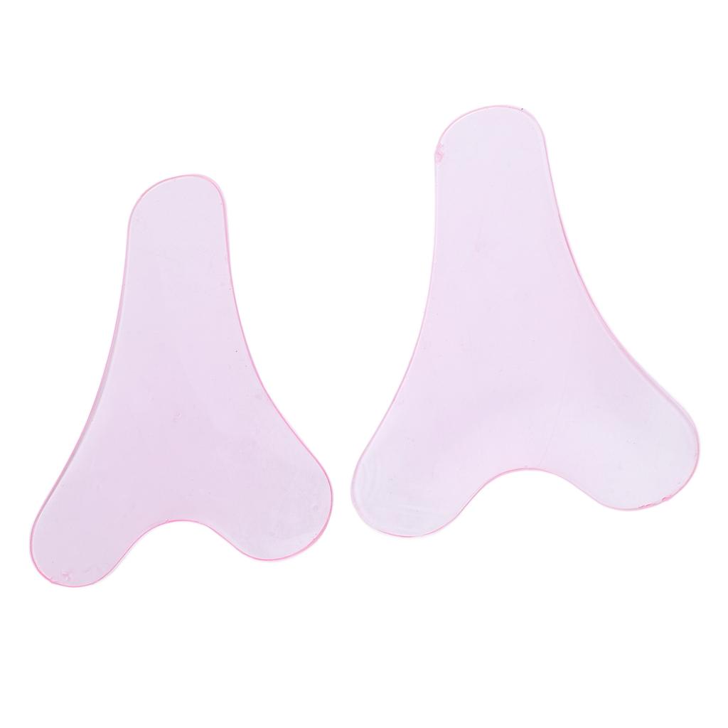 2 STÜCK Y-förmiger Unterwäsche-Concealer Nahtlos Wasserdicht Silikon-Unterwäsche-Schutz für Leggings Badeanzüge Rosa