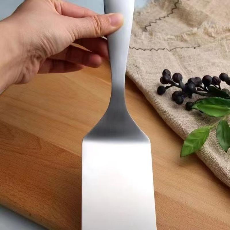 Small Stainless Steel Spatula, Grill Turner Spatula, Grill Turner, Stainless Steel Small Frying Shovel, Mental Cooking Shovel