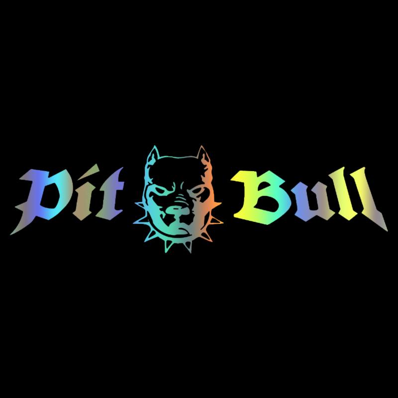 Pit Bull Autoaufkleber - 3D Zerrissener Effekt, Wasserfest, 22cm Großer Vinyl-Sticker