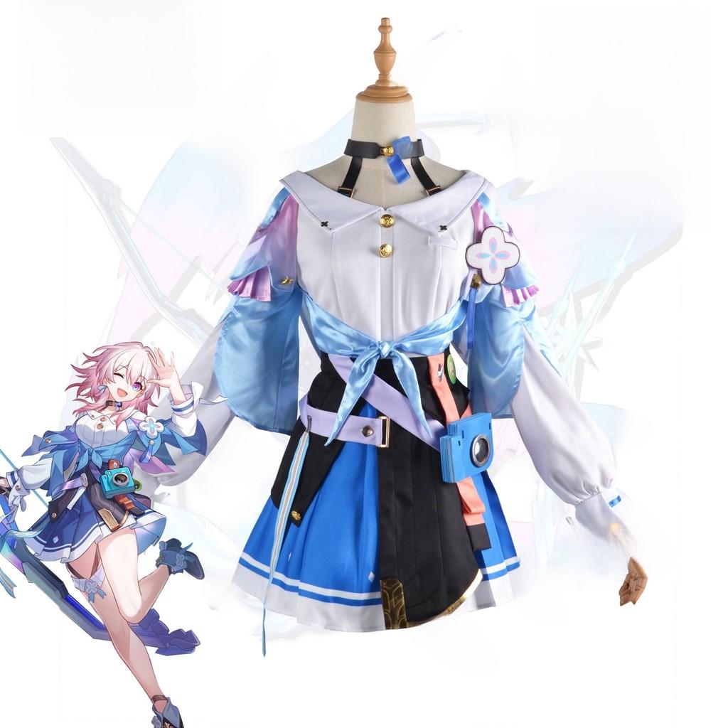 Honkai Star Rail March 7th Cosplay Costume For Anime And Gaming Enthusiasts