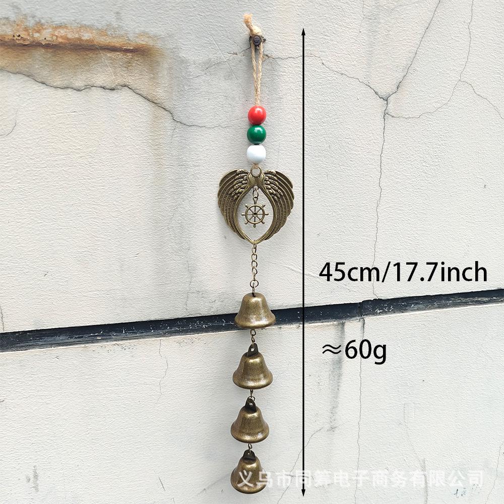 Lucky Angel Butterfly Bell Pendant - Home & Garden Wind Chime Ornament