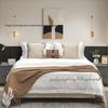 Model Room Youth Bedding Set with Soft Furnishings for Furniture Exhibitions