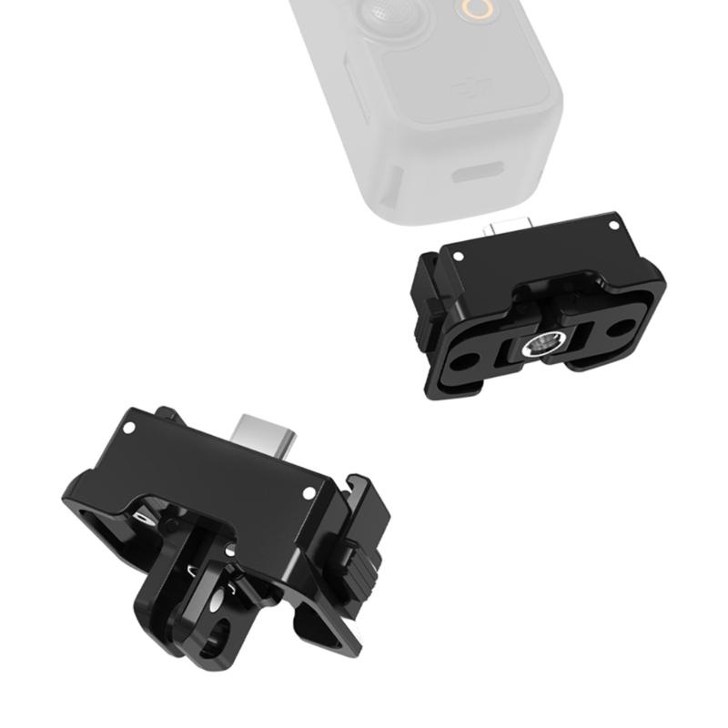 Expansion Charging Adapter for Pocket 3 with 1/4inch Thread Mount Magnetic Adapter Camera Charging Base Accessories