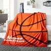 Custom Name Basketball Theme Printed Blanket - Perfect for Couch, Bed, Travel & Outdoor Use | Machine Washable, Cozy & Durable.