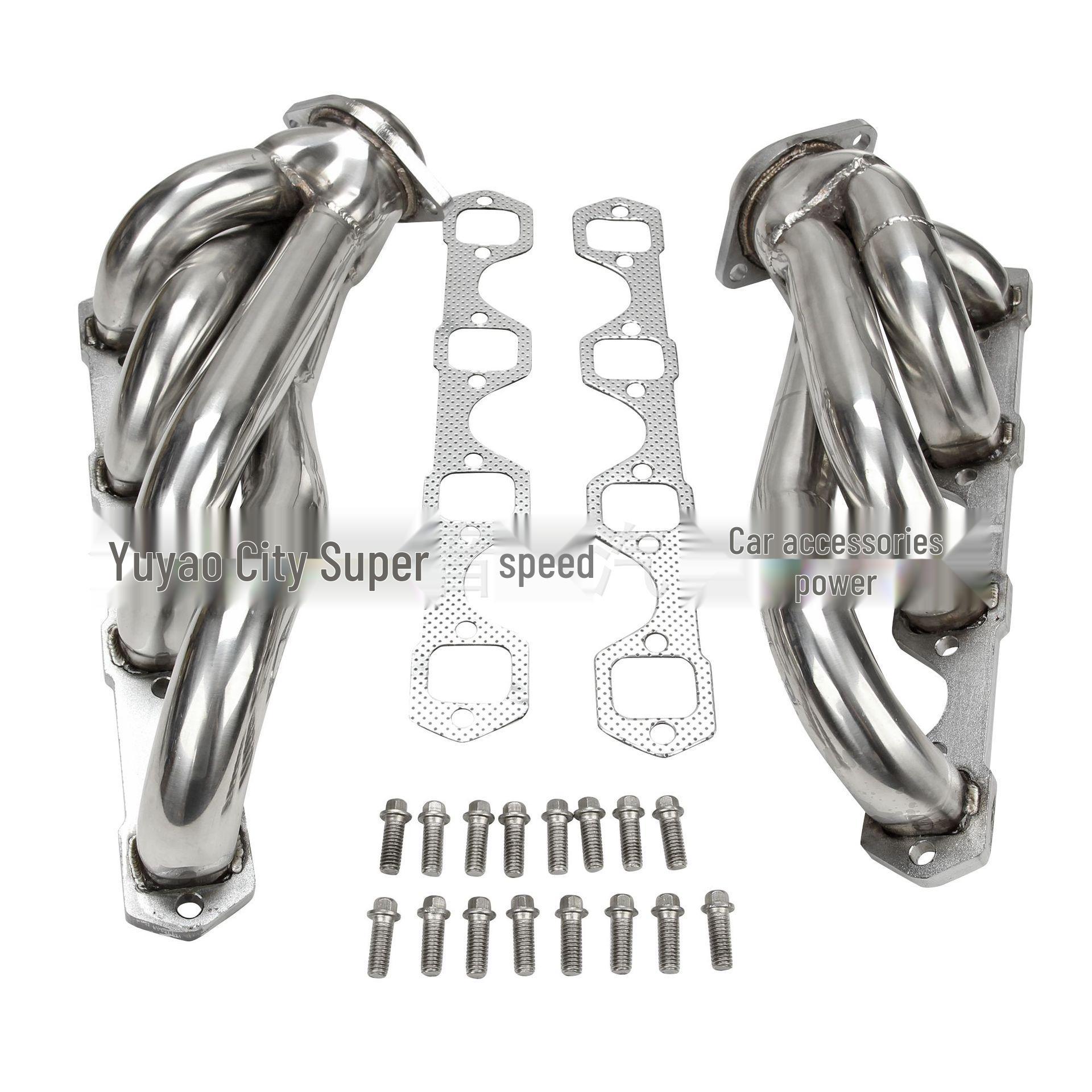 

Ford Mustang8695 Stainless Steel Exhaust Pipe and Intake Manifold Modification 11