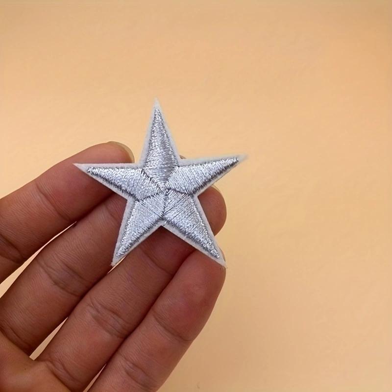 

6 шт. Аппликация Звезда DIY Вышитая аппликация Звезда Патч Аппликация Обувь Одежда Сумка Декоративные Аксессуары
