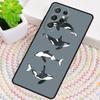 Killer Whale Silicone Phone Case For Samsung Galaxy note 10 pro S26 S25 S24 S23 S22 S21 Plus S25Ultra Capa Cover