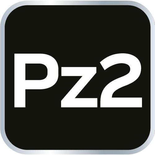 PZ2 x 25 mm screwdriver bits, 20 pcs.