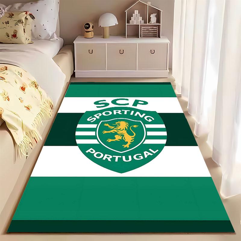 Sporting Portugal Logo Carpet suitable as a non-slip mat for the living room or bedroom sofa