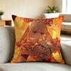 I-Indie Game Touhou Project  Square Double-Sided printed Pillow Case Bedroom Bedside Pillow Sofa Cushion Cover
