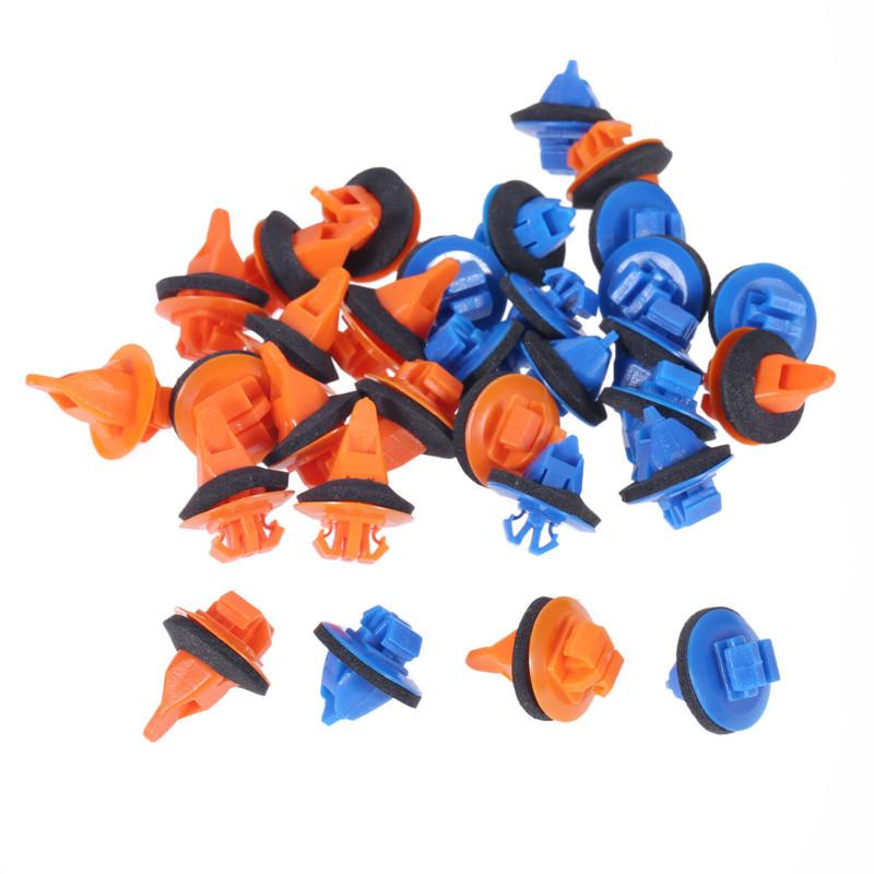 Fender Horn Clip Set 75495-35010 75397-35010 Is Suitable for Toyota 4runner Tacoma , Outer Door Trim , Rear Fender Rocker Panel