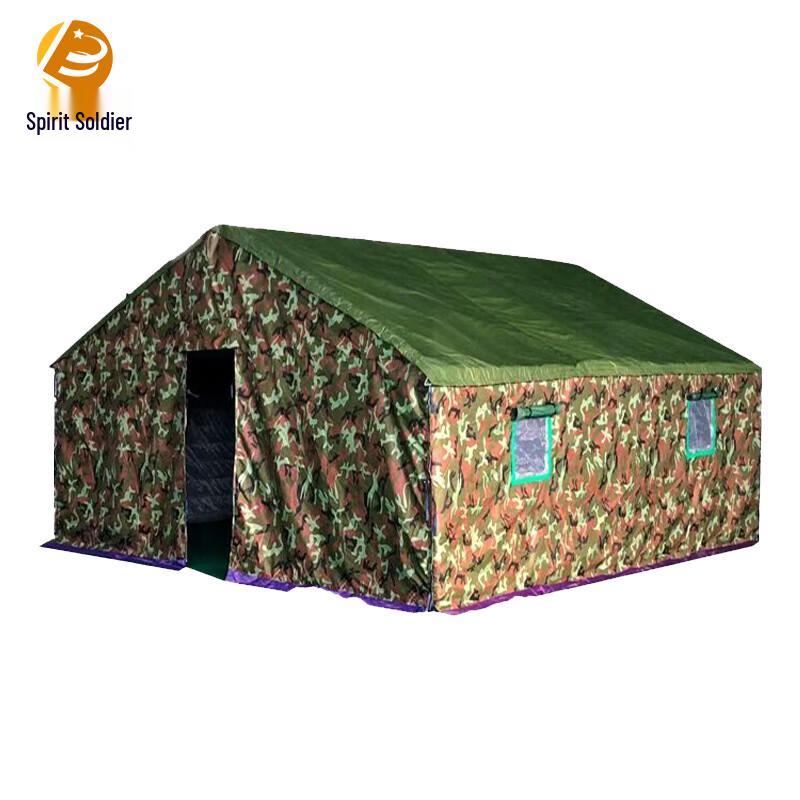 Lingbing Heavy-Duty Outdoor Weatherproof Canvas Tent